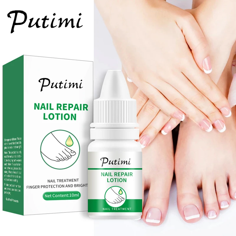

PUTIMI Nail Repair Essence Foot Finger Care Nail Serum Toe Nails Nourishing Essence