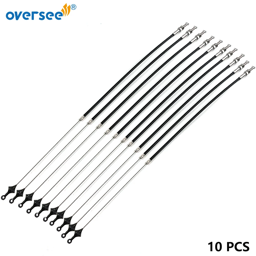 10 шт. 66T-15770-00 кабель стартера для лодочного мотора Yamaha 2-тактный 40X E40X подвесной