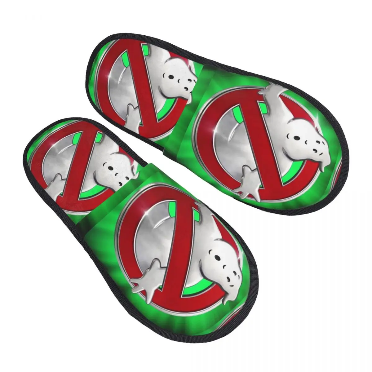 Большие домашние хлопковые тапочки для гостиной Охотники за привидениями мягкие