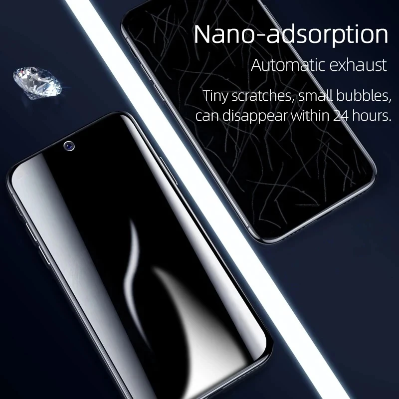 Антишпионская Гидрогелевая пленка для защиты экрана OPPO Realme C25S C25Y C21 C15 C12 C53 C3 C20A C3i