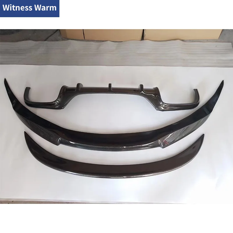 Набор из углеродного волокна для BMW 6 серий E63 E64 M6 2006-2010 передний бампер губа