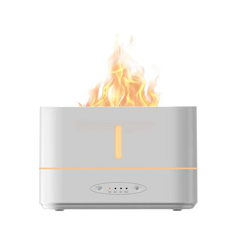 

3d-увлажнитель воздуха с имитацией пламени, 300 мл, USB-увлажнитель, 3-скоростной спрей для дома, гостиной, офиса