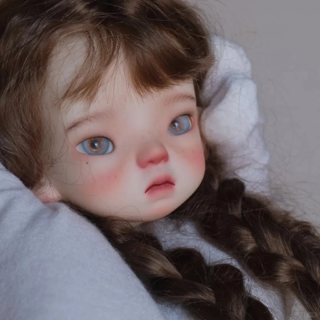 Фото MOB Toy Детский изысканный макияж в наличии Новая кукла BJD 1/6 Mari Макияж Голова Красивое высокое качество R №2