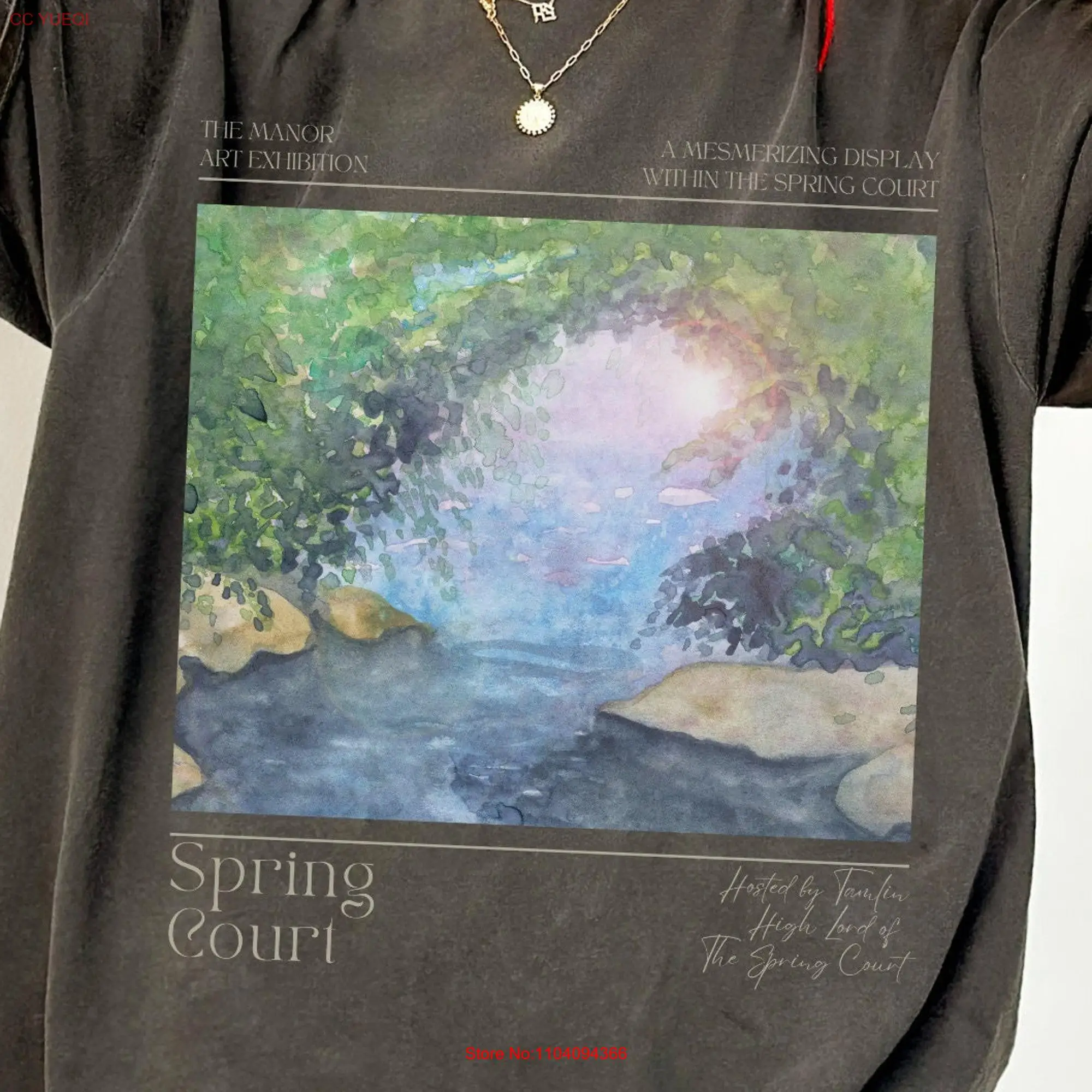 Лицензированная футболка для весеннего двора Сара J Maas Merch Acotar Velaris товары в виде