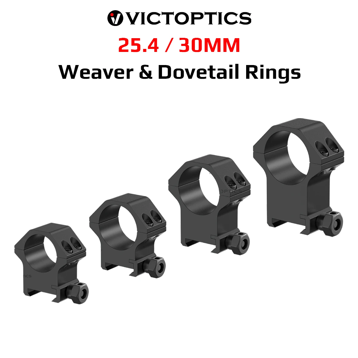 Victoptics 30 мм/25 4 мм крепежное кольцо для прицела 11 мм/20 Weaver Rail высокий/средний/низкий