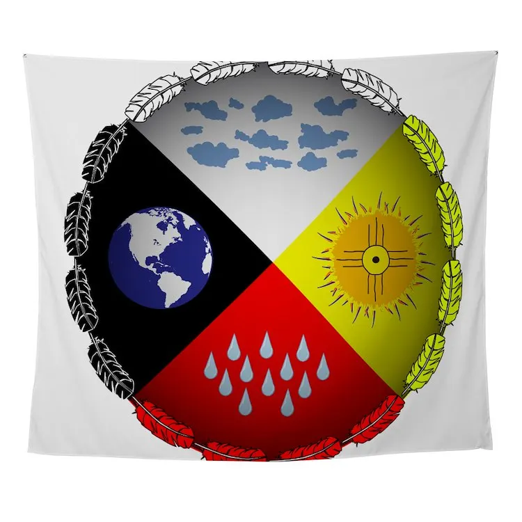 

Настенный гобелен с лекарственными колесами, настенный художественный гобелен с принтом насекомых, украшение для комнаты, полотенце, коври...