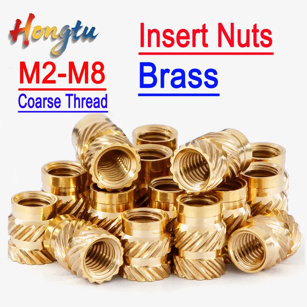 

Гайки латунные Hongtu M2/M2.5/M3/M4/M5/M6/M8