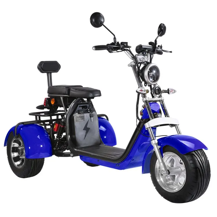

2020 60v removable battery 1500w 2000w ce eec coc 3 wheel electric motorcycle