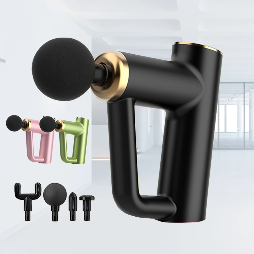 

Портативный пистолет Fascia Для Глубоких тканей, Электрический массажер для снятия боли в мышцах, перкуссионный пистолет для тела, шеи, спины, релаксации, фитнеса