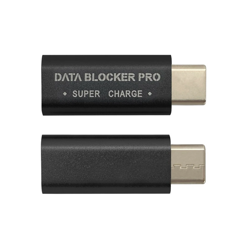 4 шт. USB-блокировщик данных и USB-C-блокировщик защита от сока поддержка безопасной
