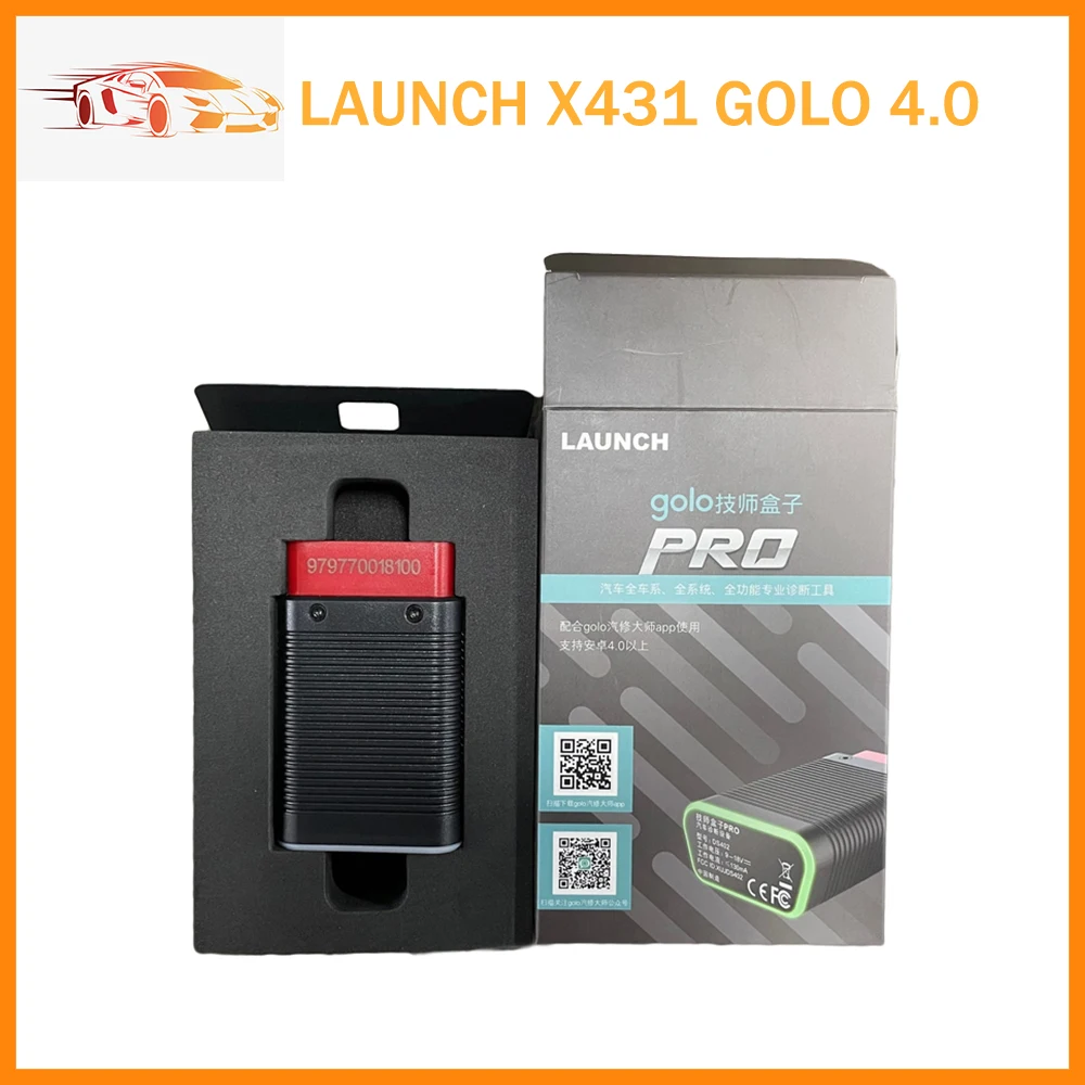 

LAUNCH X431 PRO GOLO 4.0 PRO OBD2 Auto Scanner Bluetooth Adapter Support All System Version Like Easydiag3 DBSCAR5 Thinkdiag