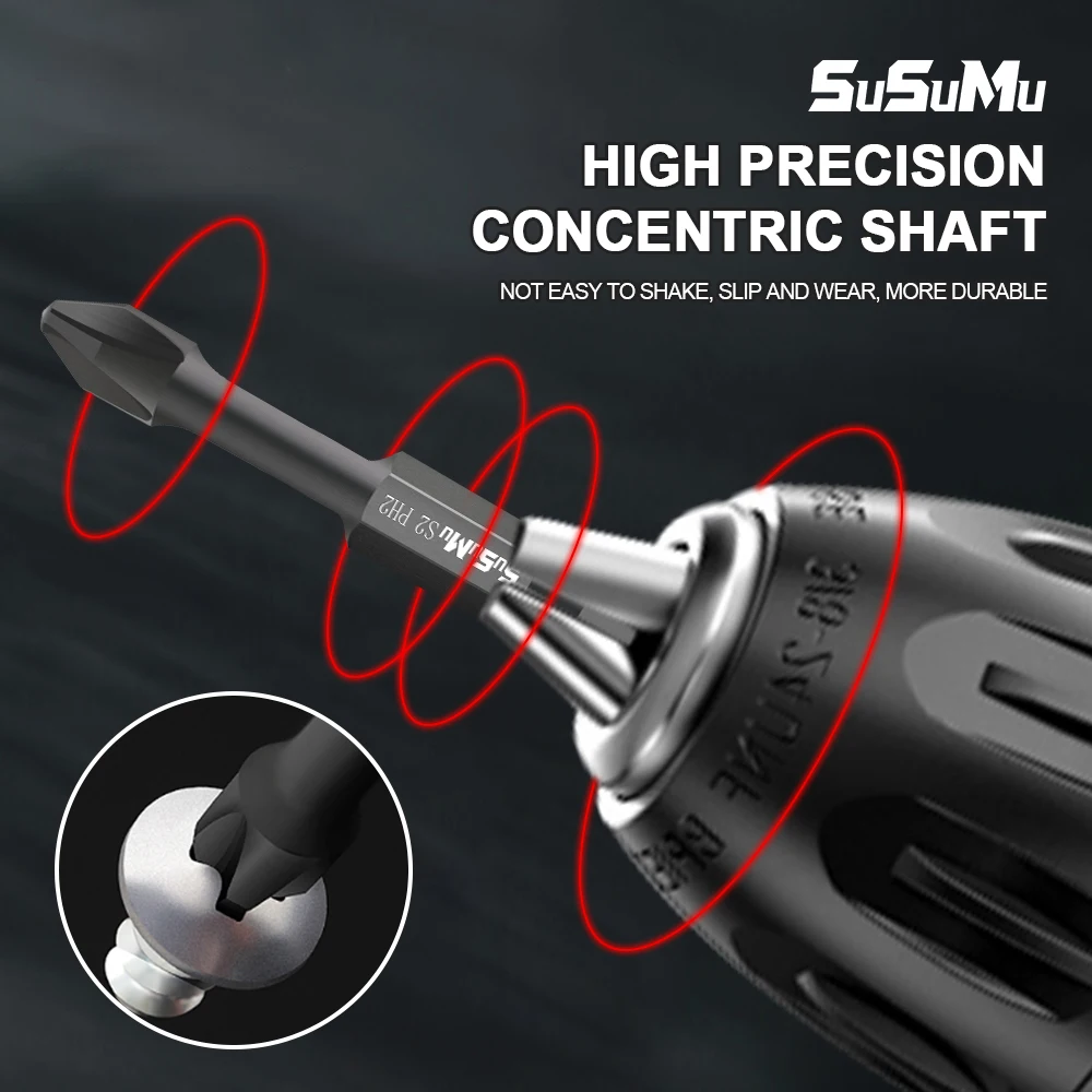 Набор насадок для шуруповерта Cross Impact из легированной стали S2 PH2 | Инструменты