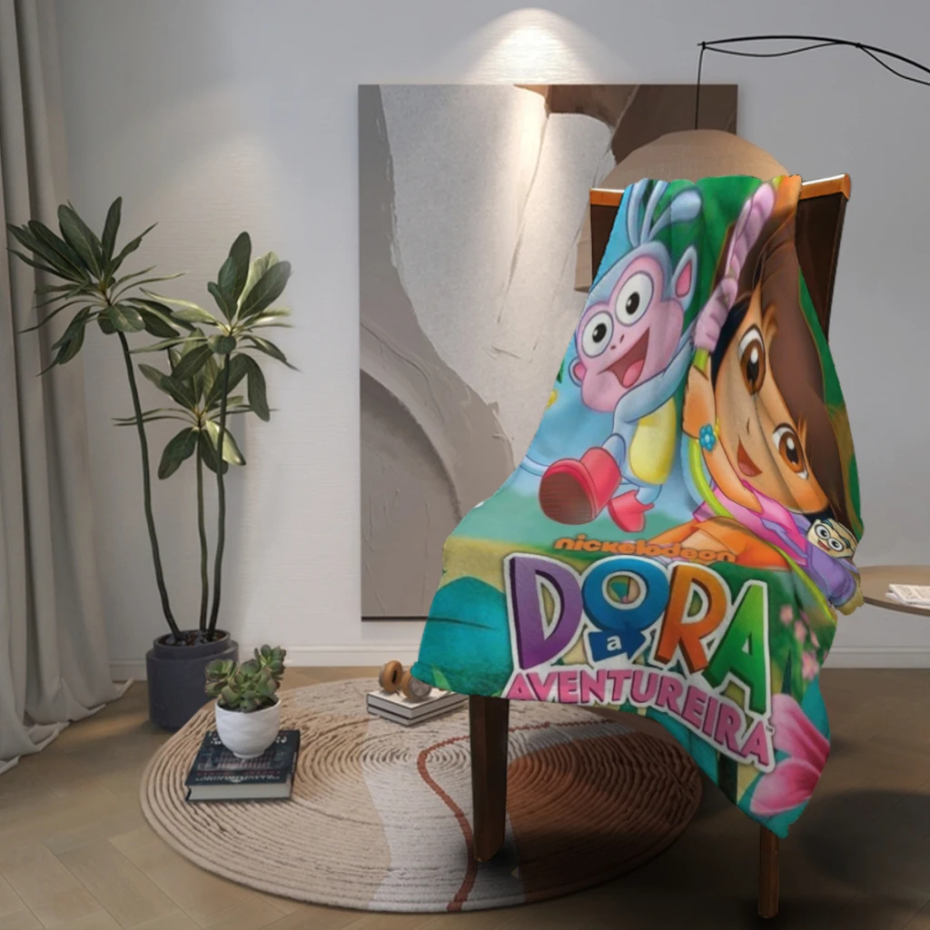 Удобное фланелевое одеяло D-oraa Adventure мягкие наборы одеял для дивана теплые