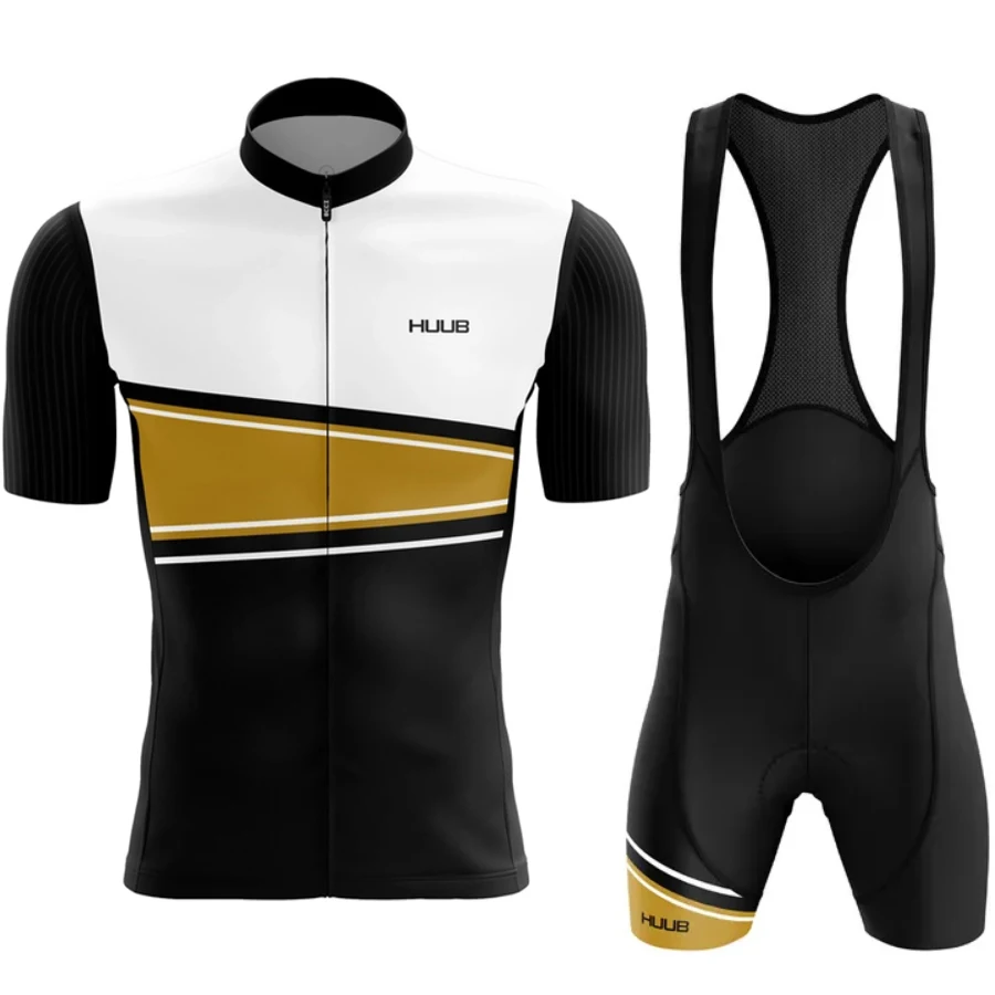 

2022 Summer Cycling Clothing MTB HUUB Bike Jersey Set Ropa Ciclista Hombre Maillot Ciclismo Racing Bicycle Clothes Cycling Set