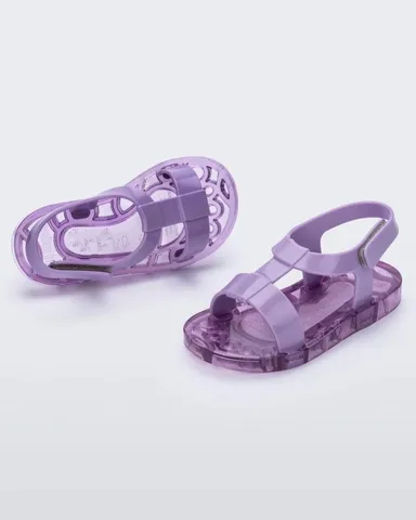 Новые бразильские простые детские летние сандалии Ins, модные плоские сандалии-желе для девочек, детская пляжная обувь с ремешком принцессы, HMI078