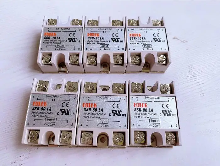 

VIDONIA SSR-10LA SSR-25LA SSR-40LA SSR-50LA SSR-60LA SSR-80LA модули твердотельных реле