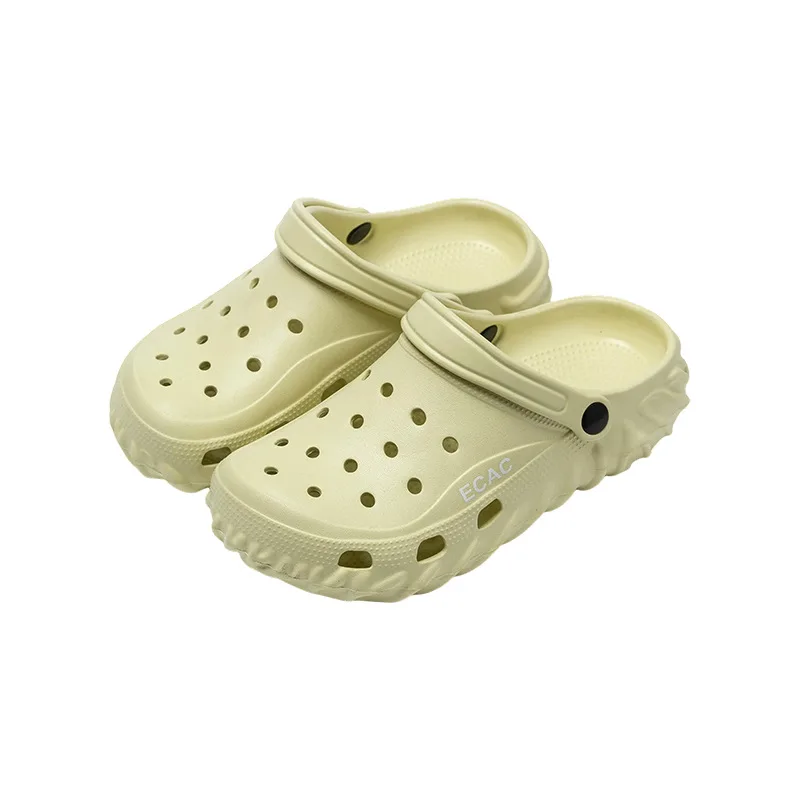 Фото Новинка 2025, женская летняя уличная пляжная обувь с допамином Crocs на морской платформе, сандалии увеличения №1