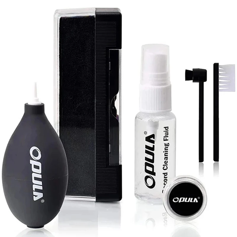 6 в 1 набор для очистки виниловых пластинок воздуходувка очиститель поворотный