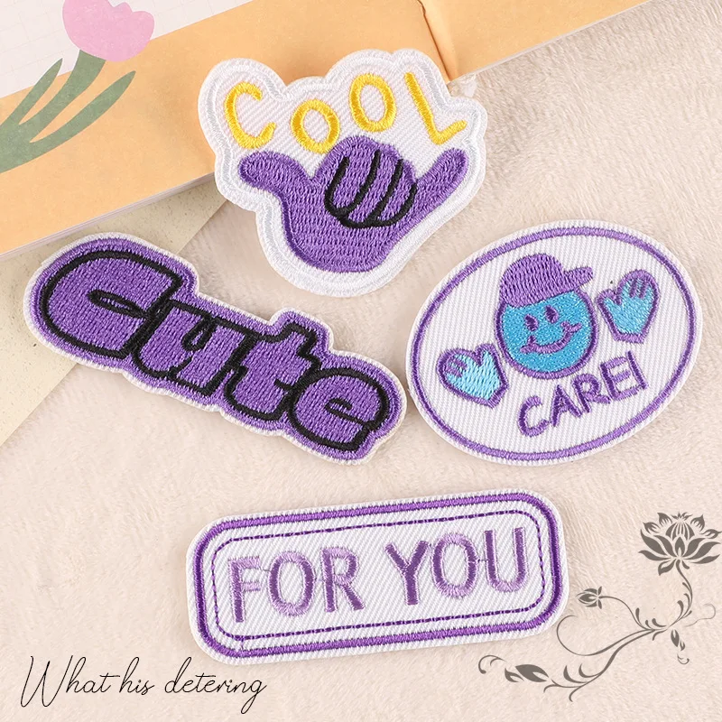 

Аппликация с буквами вышитые нашивки на детскую одежду самодельные нашивки с утюгом Мультяшные нашивки для одежды наклейки значки с животн...