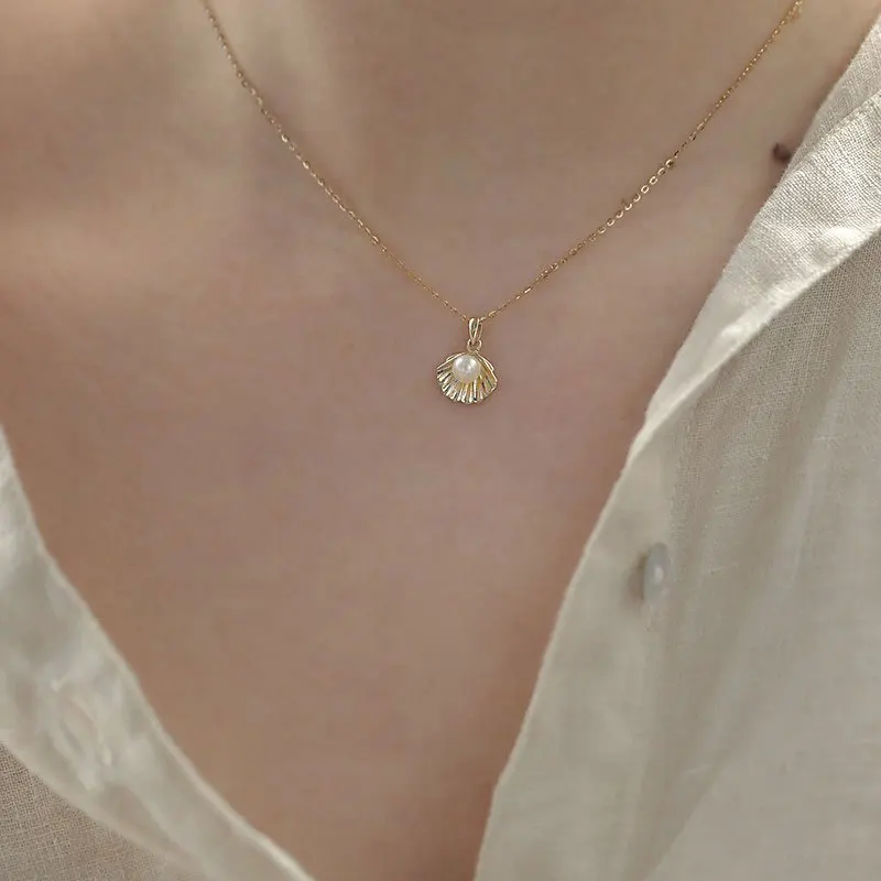 Цепочка с подвеской из серебра 100% пробы 14 к позолоченная |