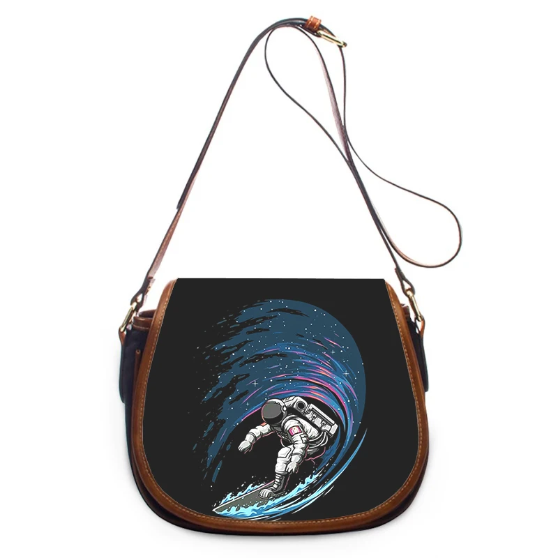 Creativity Space astronaut universe print new fashion Women Crossbody Bag Women Bags Zipper Shoulder Bag women shoulder bag