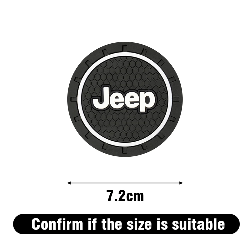 1/2 шт. автомобильный противоскользящий коврик для чашки воды силиконовый