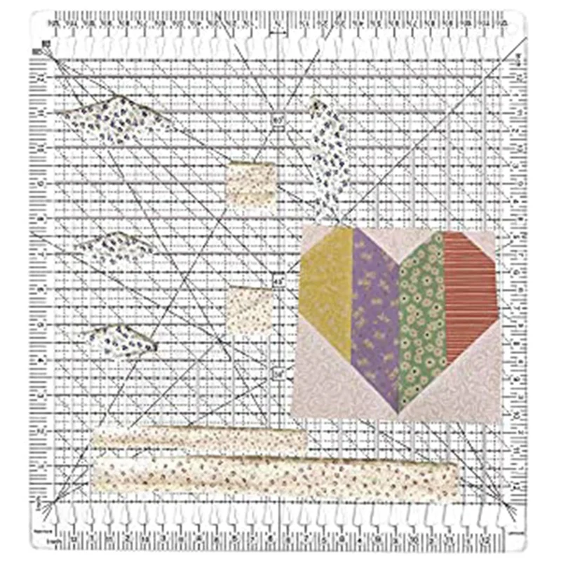 

Acrylic Drawing Ruler Garment Cutting Tool DIY Sewing Measuring Tool For Fabric Quilting