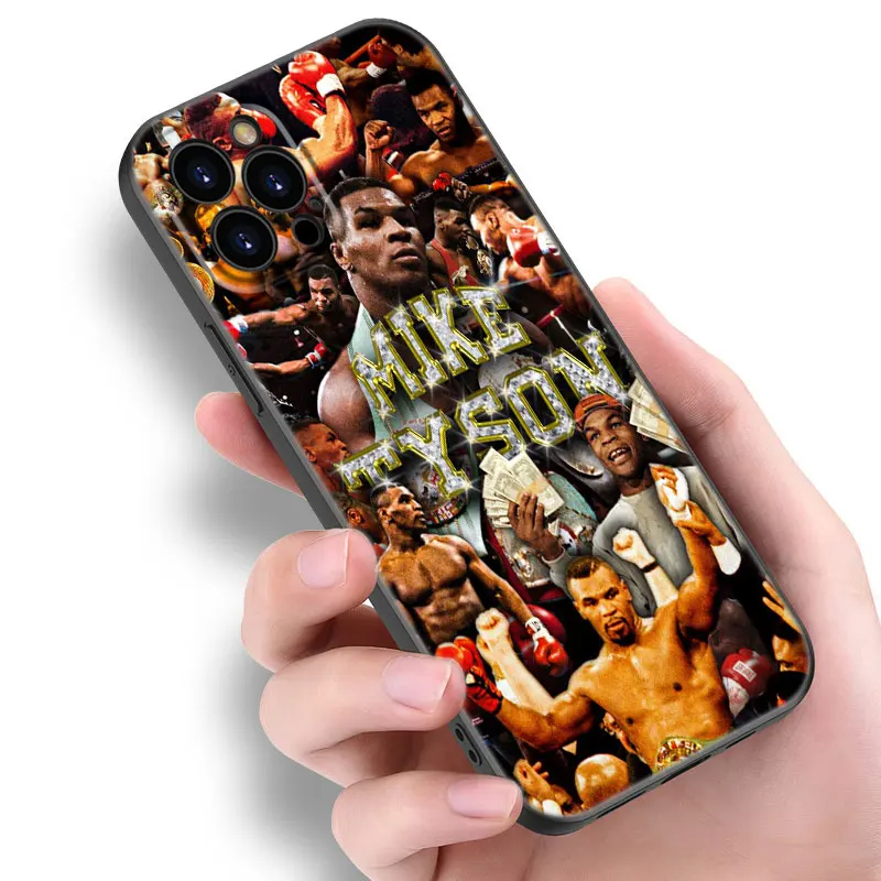 Чехол Super Boxer Mike для телефона Apple iPhone 12 13 Mini 11 14 Pro XS Max 6S 6 7 8 Plus 5S X XR SE 2020 2022 мягкий
