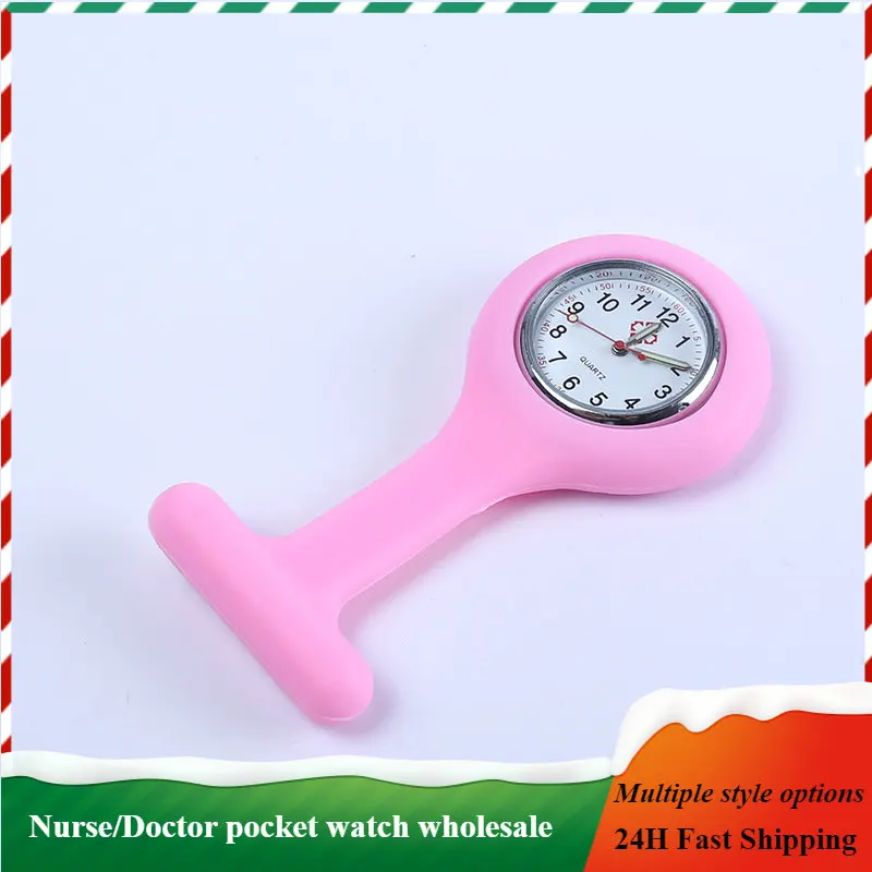 

Multicolored Optional Portable Watch for Nurse Women Doctor Practical Nurse Watch Digital Clip on Pocket Watche Christmas Gift