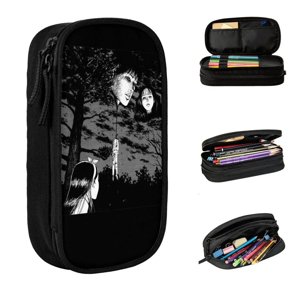 Cases Lovely Pen Holder Bags Student Large Storage Students 