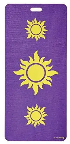 

and Exercise Mat, Triple Sundog (Purple) 0.15 inch / 4 mm