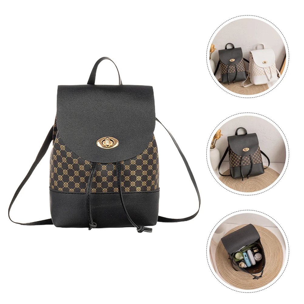 

Women Drawstring Backpack Pu Shoulder Drawstring Bag Fashion Drawstring Backpack