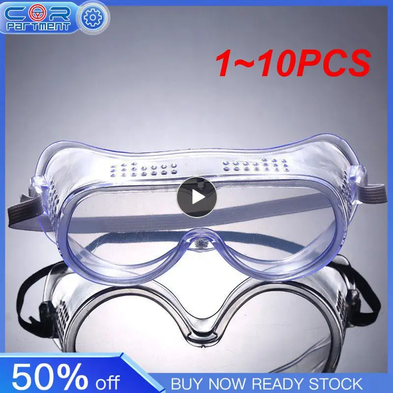 

Защитные очки с защитой от ветра, пыли и тумана, 1-10 шт.