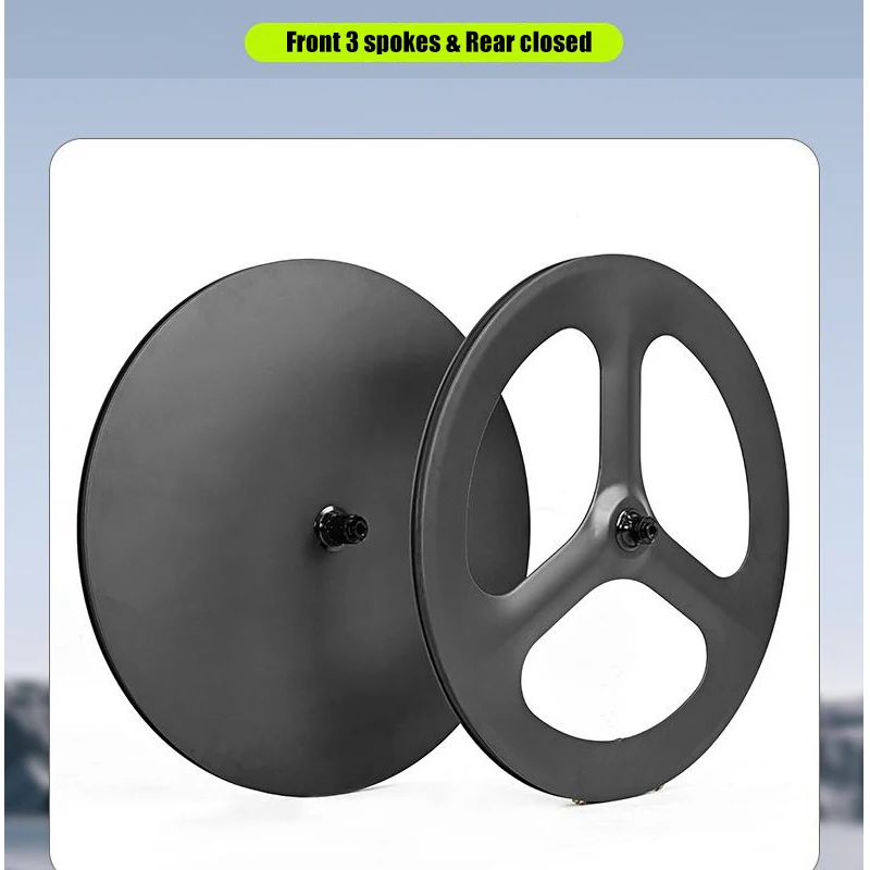 Фото TWITTER Cyclone Tri-Spoke Disc Закрытое колесо Карбоновый беспроводной шоссейный велосипед WheelTop EVO-24S Электронный переключатель передач R7120 Велосипед 700X28C №3