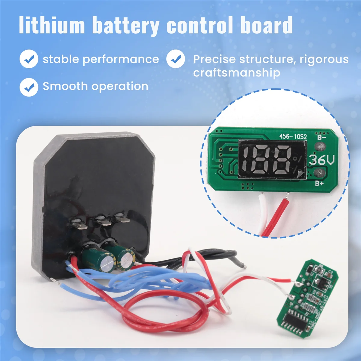 

BTCL 36 В бесщеточная электрическая цепная пила, защитная плата цепной пилы, 16-дюймовая литиевая батарея, плата управления электрической цепной пилой