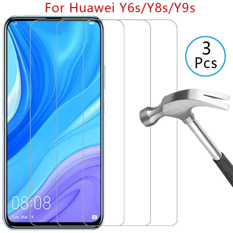 

tempered glass for huawei y6s y8s y9s case cover on y 6s 8s 9s y6 y8 y9 s phone coque bag huawey huwei hawei huawe huawi huawai