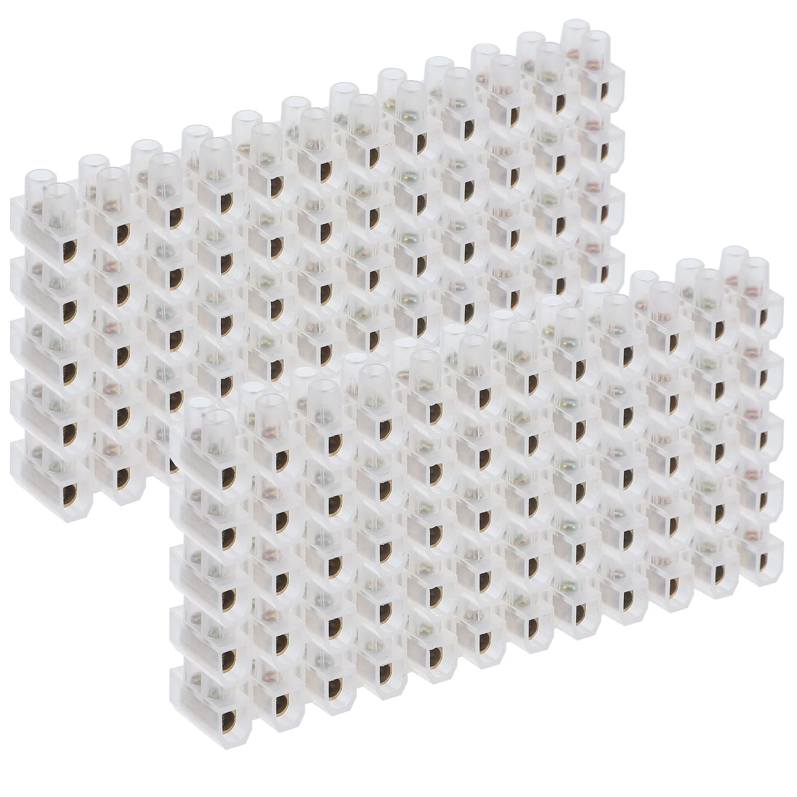 

10 Pcs X3 Terminals Block Wire Connector Electrical Connectors Screw