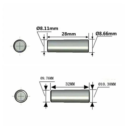 5 шт. фиксирующие штифты для револьвера