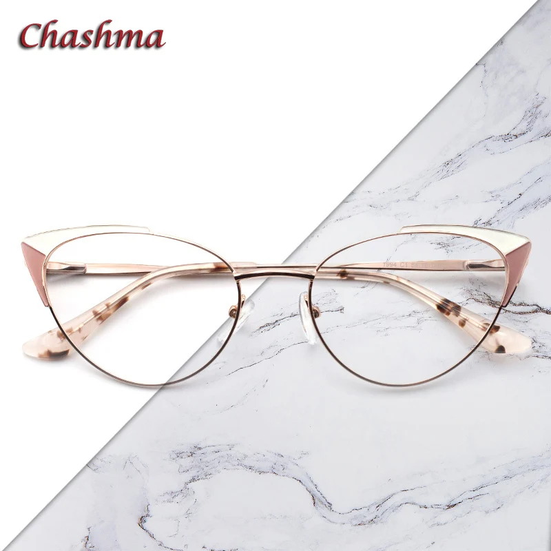 

Cat Eye Frame Women Prescription Glasses Optical Eyewear Spectacles Fashion Sunglasses Eyeglass for Anti Blue Ray Degree Lenses