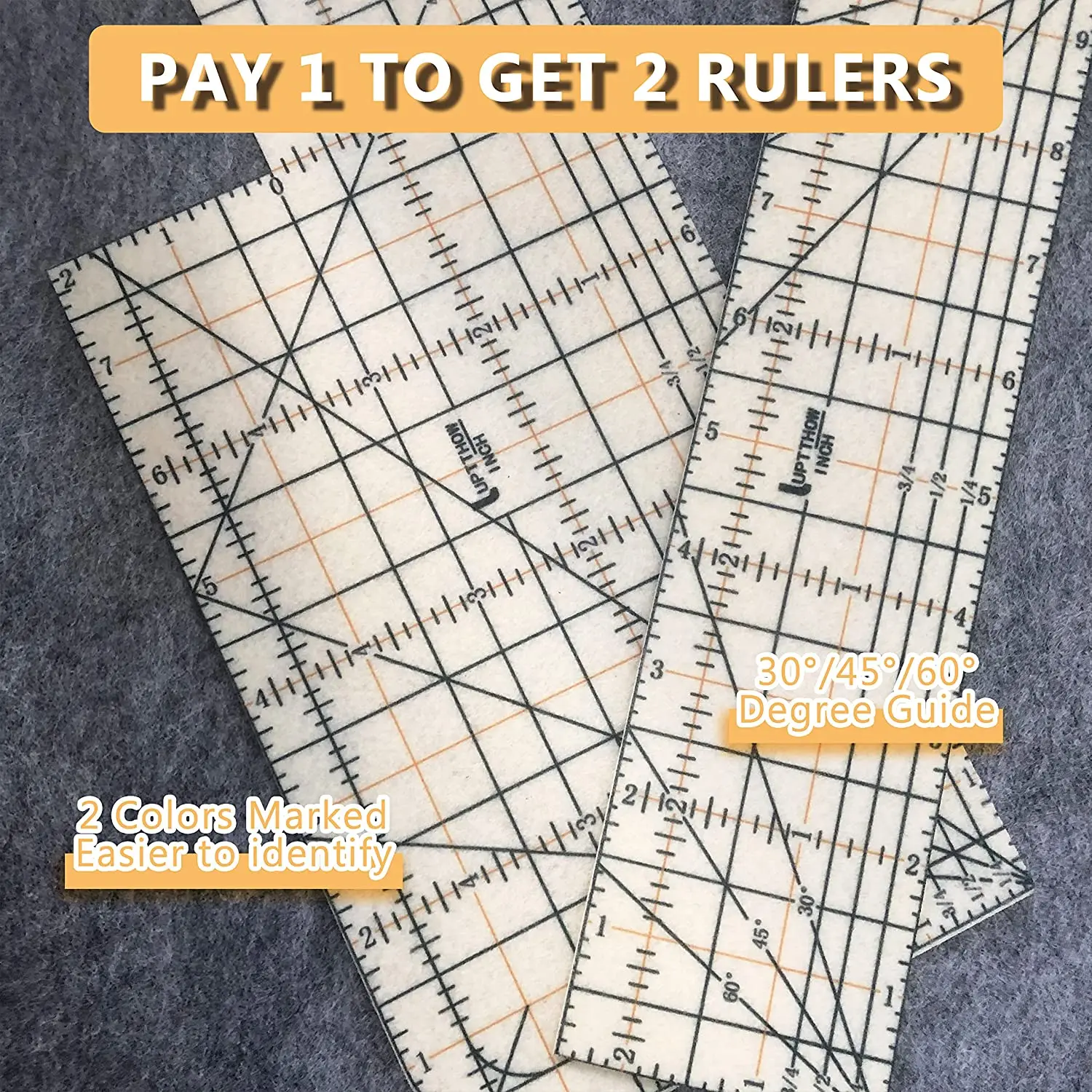 Линейка с подолом многофункциональная приспособление для глажки швов ручной