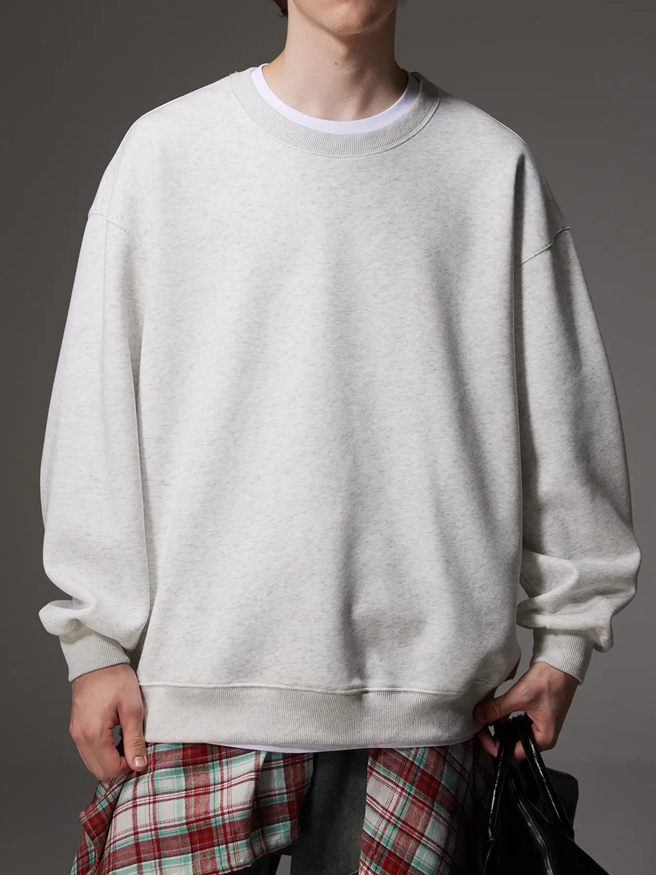 Autumn New Brand Man Pullovers Hip Hop Oversize Solid Colro Male Hoodies Sweatshirts Harajuku Fashion Y2k Unisex Clothing