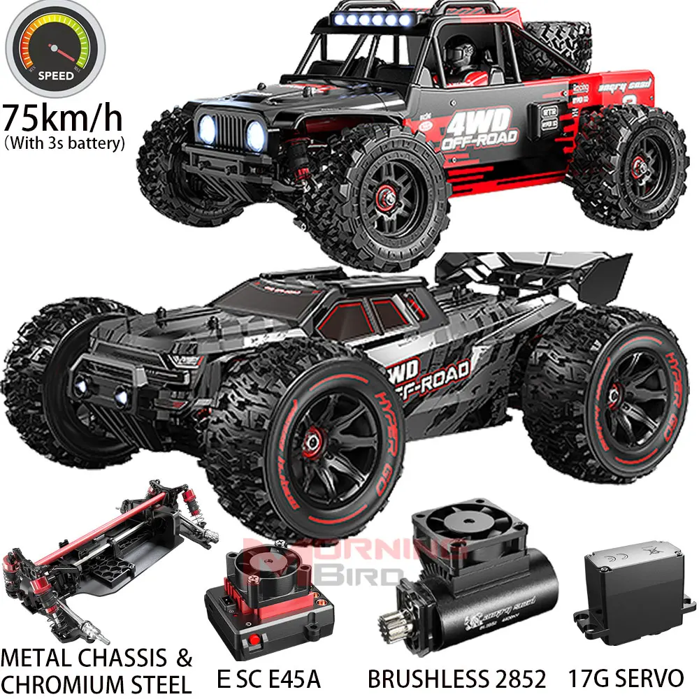 14209 14210 Brushless 1/14 2.4g Remote Control 4wd Off-road 
