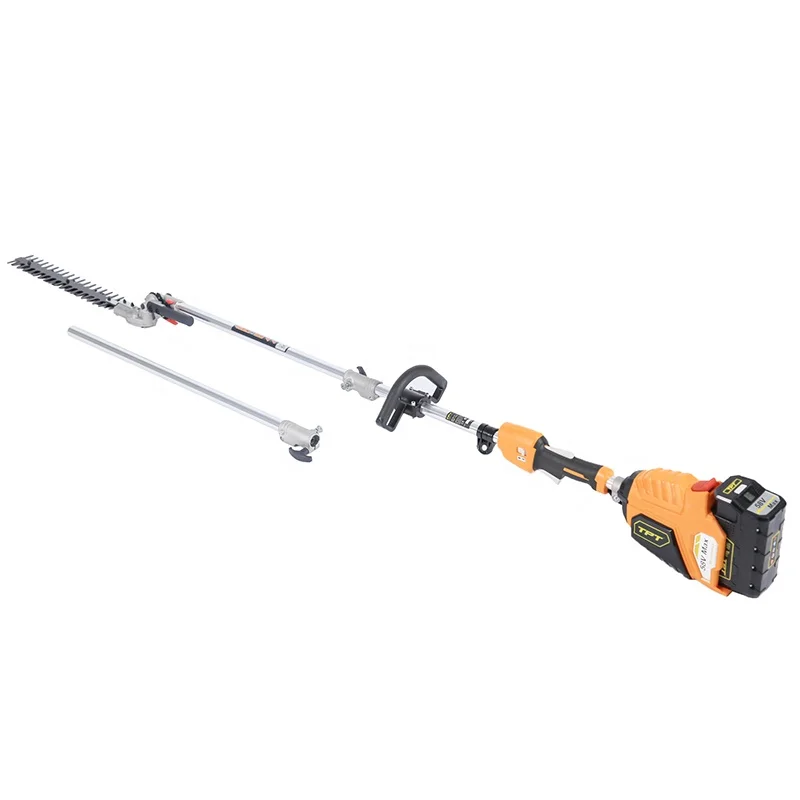 Garden Cordless Telescopic Long Reach Pole Hedge Trimmer