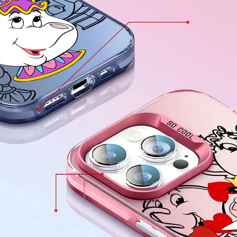 Disney Alice In Wonderland Phone Case for Apple iPhone 15 16 Pro Max 13 14 Plus 12 11 plus Matte