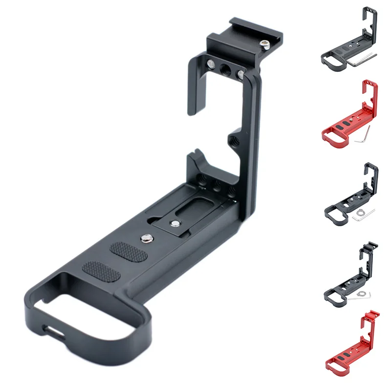 

Vertical L Bracket Plate For Fuji XS10 Camera Stretchable Adjustable Quick Release QR L Plate