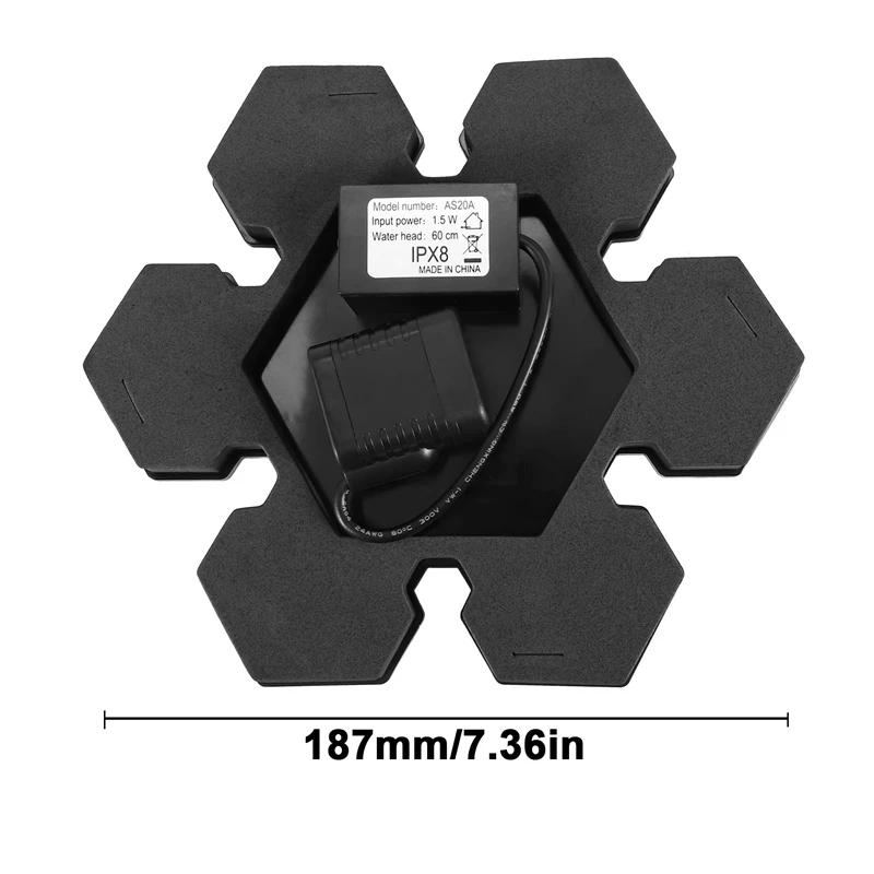 Солнечный фонтанный насос Насос для фонтана на солнечной энергии птичьей ванны