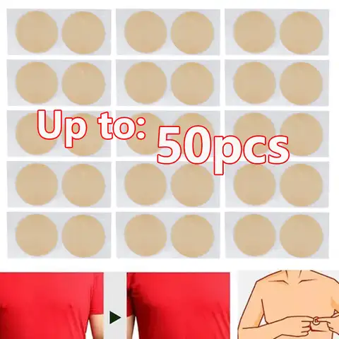 Men Transparent Nipple Cover Adhesive Lingerie Stickers Bra Pad Soft Breast Round Chest Stickers for Women Intimates Accessories