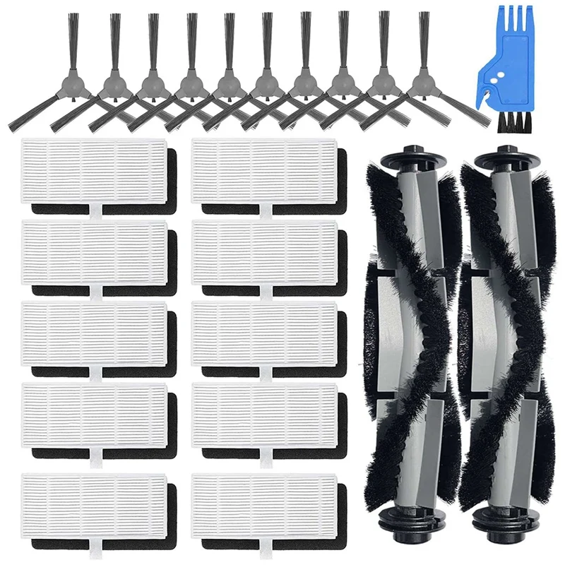 

Replacement Parts For Coredy R550 R3500 R650 Deenkee DK600 Kyvol Cybovac E20 E30 E31 Side Roller Brush Filter Brush