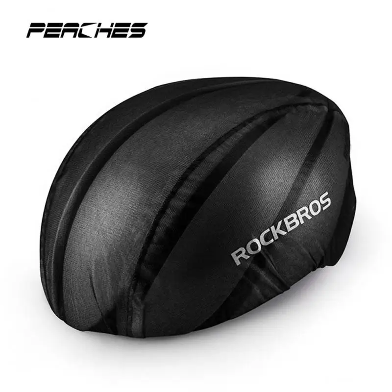 

Windproof Bicycle Helme Rockbros Waterproof Helmet Cover Universal Riding Helmet Cover Helmet Ornament Dustproof Rainproof Plain