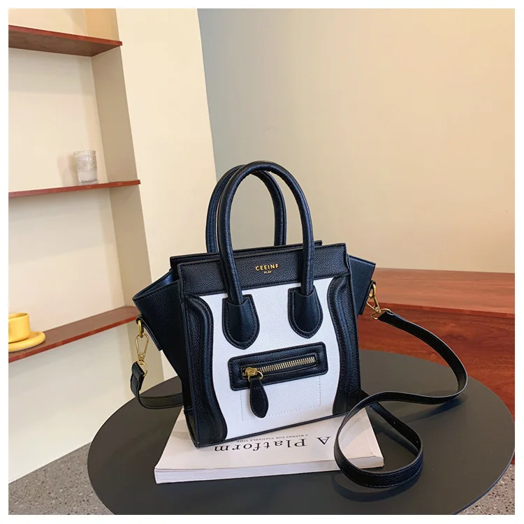 

Дизайнерская сумка с узором, сумки через плечо из искусственной кожи для женщин 2022, женская модная сумка-тоут, сумка на плечо, популярная сти...